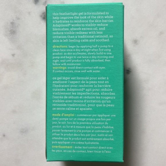 Skinfix
acne+ adapinoid Gel with Niacinamide + Squalane - Picture 2 of 4